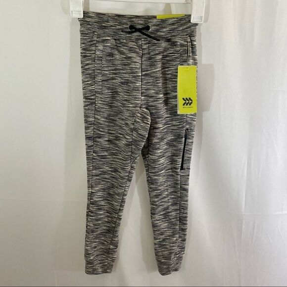 All in Motion Girls’ Mid-Rise Fleece Jogger Pants - Picture 1 of 6